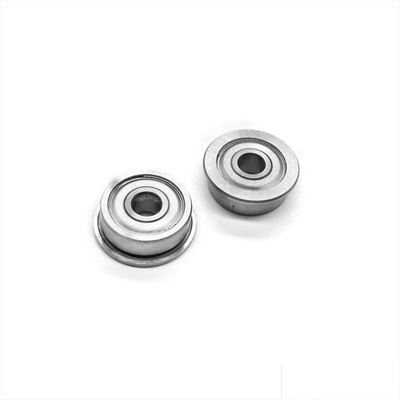 GENERICO - Rodamiento Radial Balinera Flange F604zz 4x13x4mm Eje 4mm