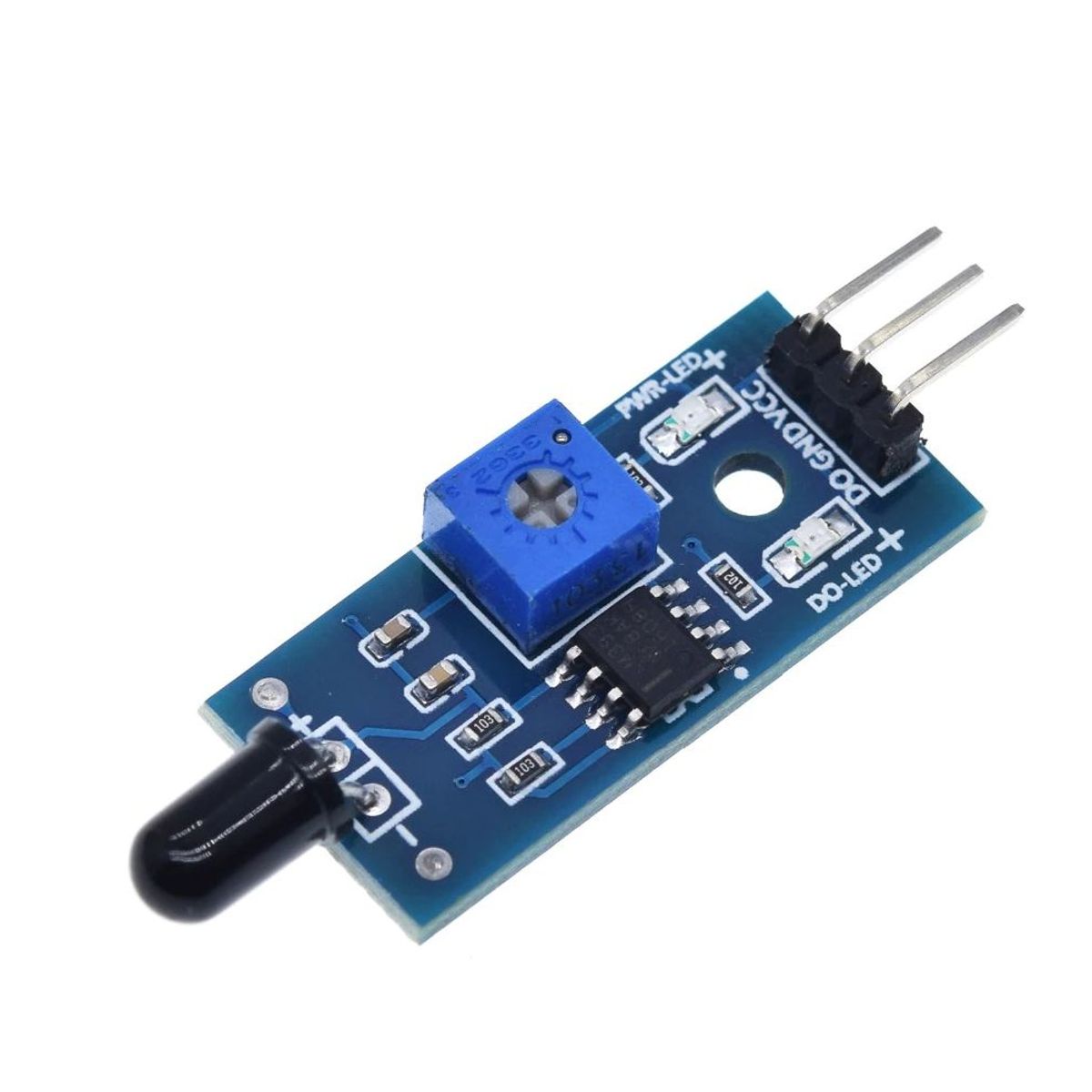 GENERICO - Sensor Infrarrojo Llama Flama KY026 5cm 760-1100nm