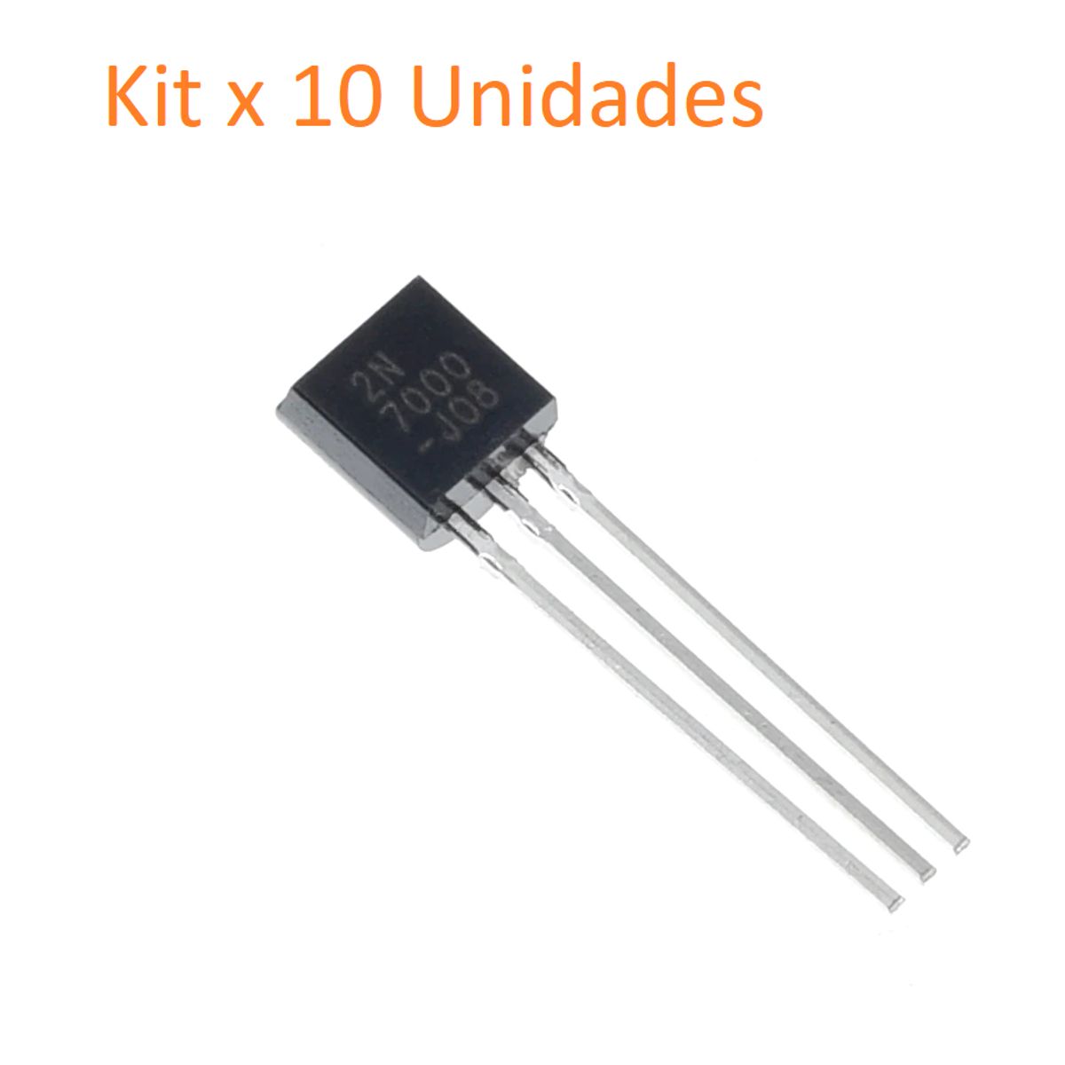 GENERICO - Transistor Mosfet Efecto De Campo 2N7000 Canal N To-92 60V