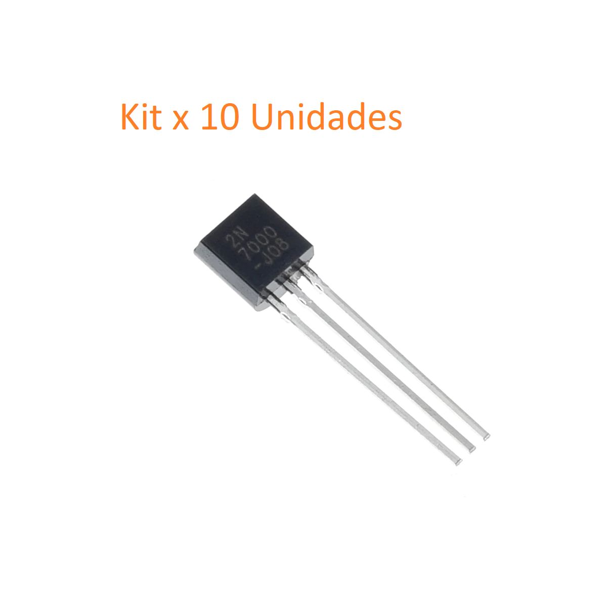 GENERICO - Transistor Mosfet Efecto De Campo 2N7000 Canal N To-92 60V