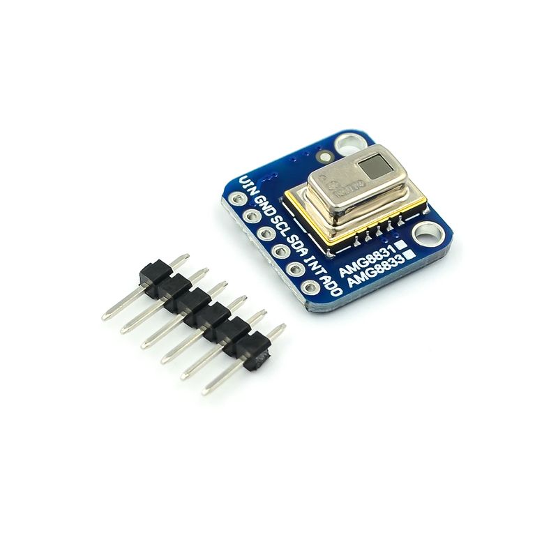 GENERICO - Sensor Temperatura Camara Termica AMG8833 I2C 0-80C 3~5V