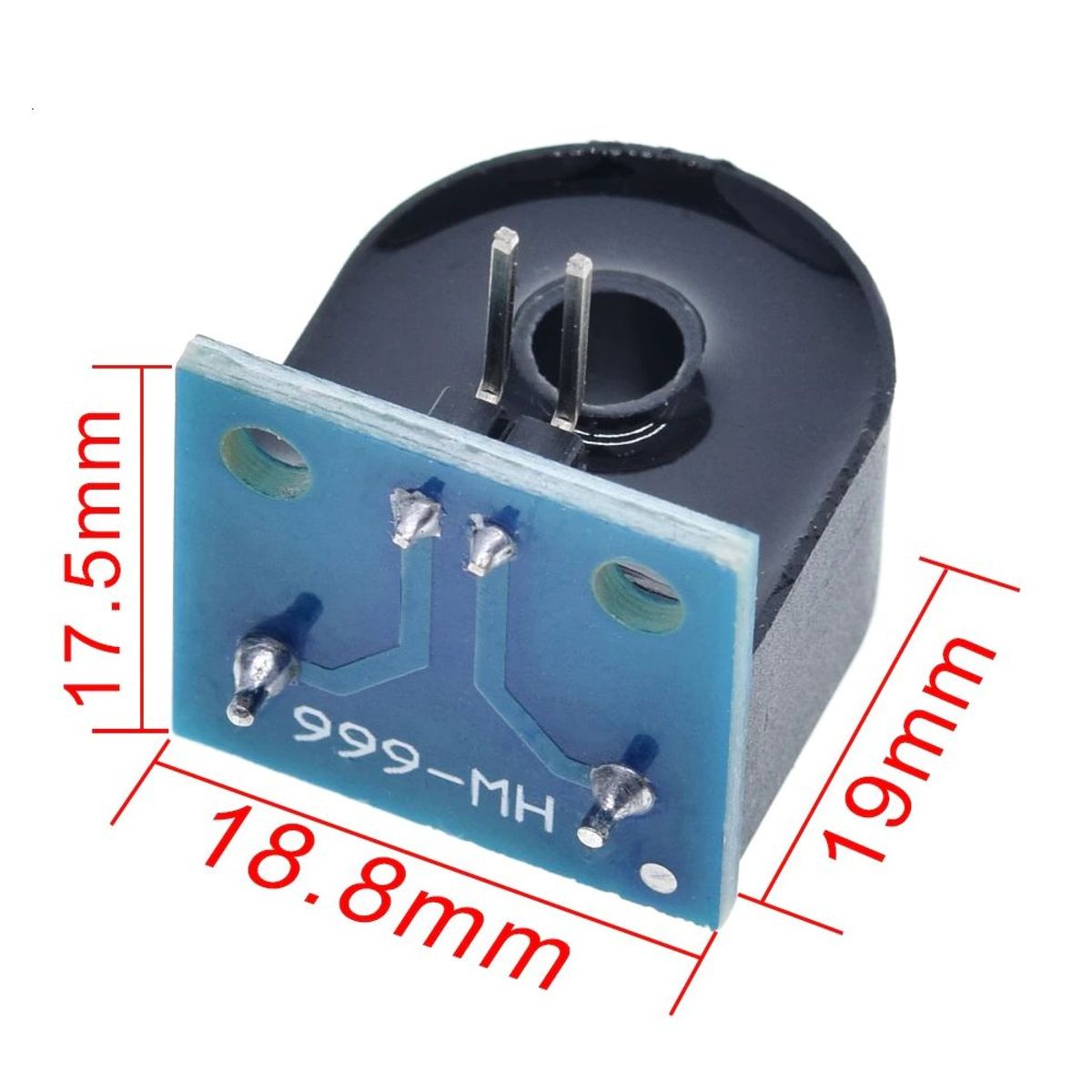 GENERICO - Sensor Corriente Induccion HW-666 5A 1 fase