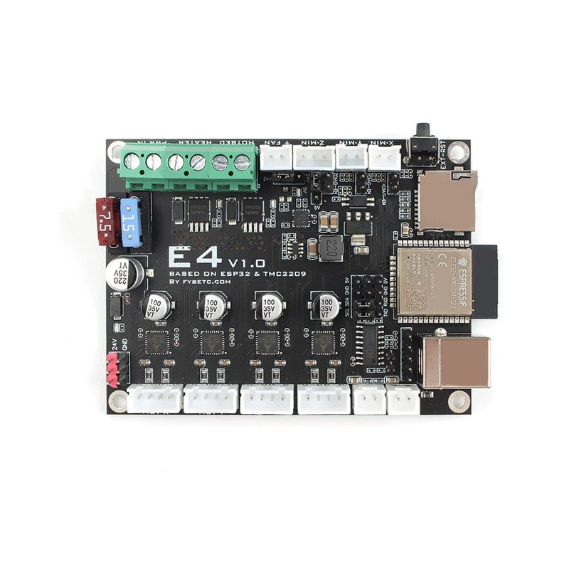 GENERICO - Tarjeta Control Impresora 3d Wifi Bluetooth Fysetc E4 TMC2209