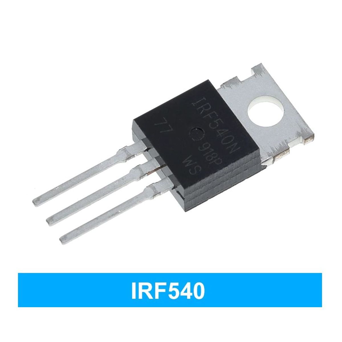 GENERICO - Transistor Mosfet Potencia IRF540 100V 28A TO-220 Canal N