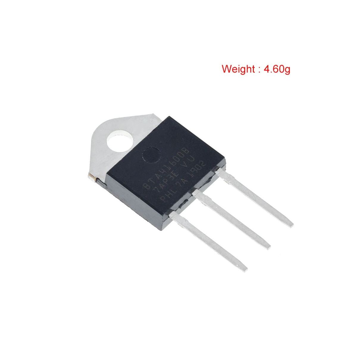 GENERICO - Transistor Triac Scr BTA41-600B 600V 40A TO-3P Alta Potencia