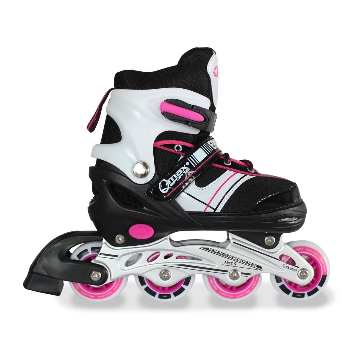 QMAX - Patines Kit Protección En Linea Niñas 30-32