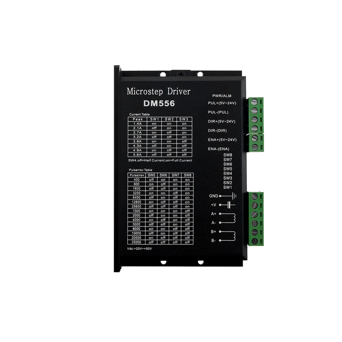 GENERICO - Driver Motor Paso Paso Nema23 DM556 20-50V 5.6A 200KHz