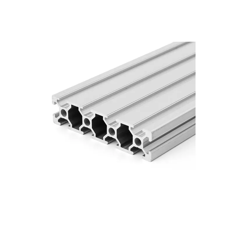 GENERICO - Perfil Extrusion Aluminio 20x80 2080 Estructural 1mt T Slot