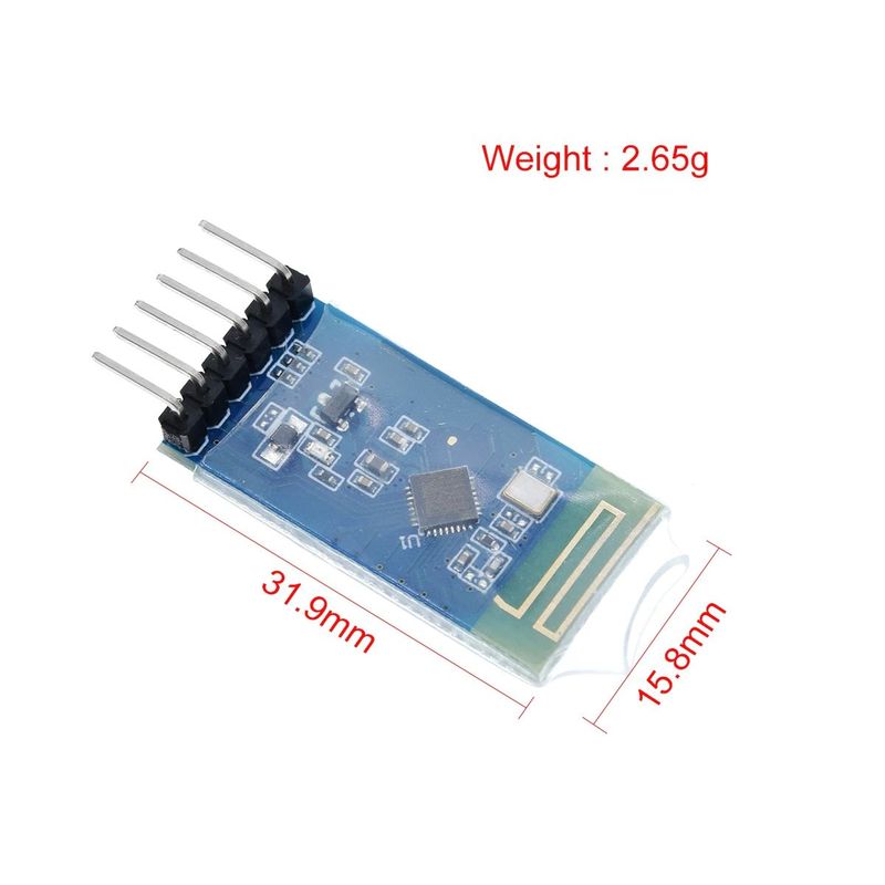GENERICO - Modulo Bluetooth 3.0 JDY-33 SPP + BLE 4.2 Hc-05 Hc-06 2.4GHz