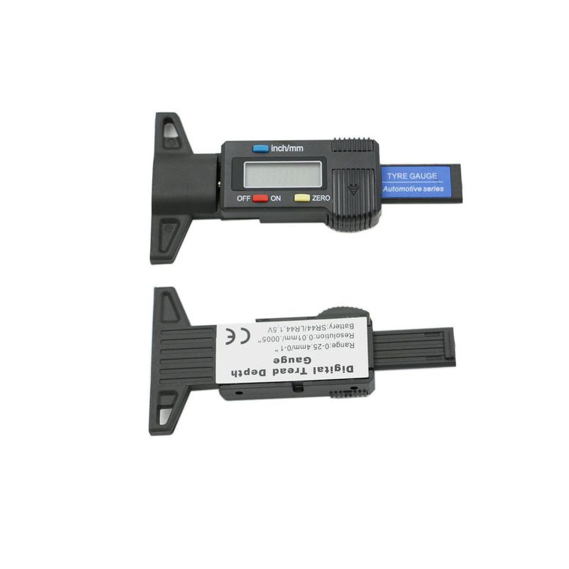 GENERICO - Tester Digital Medidor Profundidad Labrado Llantas 1 Pulgada