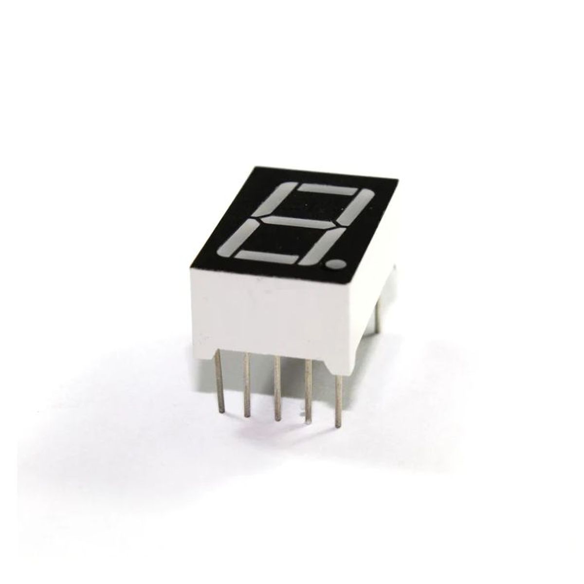 GENERICO - Display Rojo 7 Segmentos 1 Digito Anodo Comun 5161BH