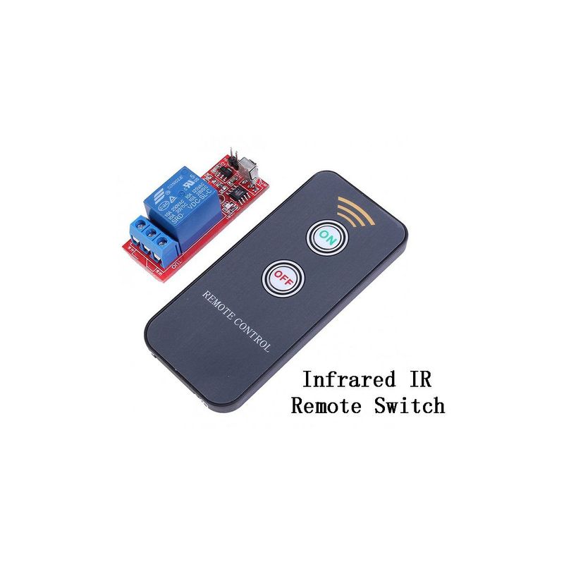 GENERICO - Control Remoto Interruptor Infrarrojo 1 Canal 5V 10A Upd6122