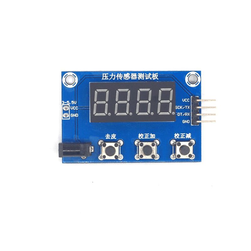 GENERICO - Tarjeta Modulo Conversor HX711 Con Display Celda Carga 3-5V