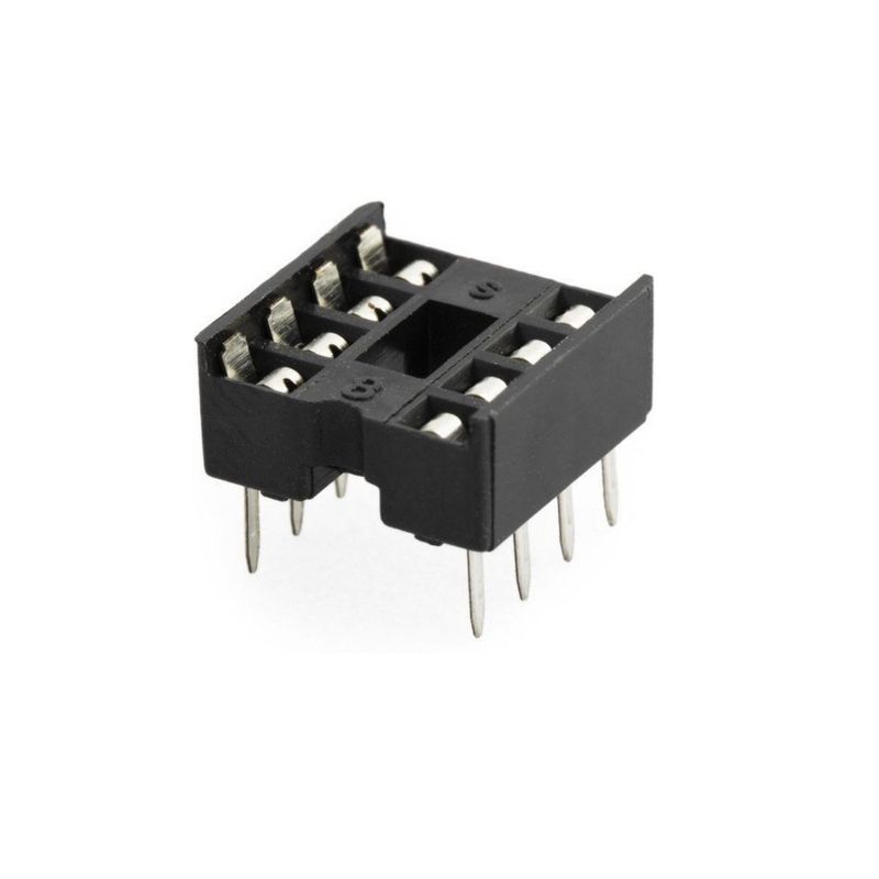 GENERICO - Socket Adaptador Integrados Zocalo Dip8 Dip 8 Pin Plastico