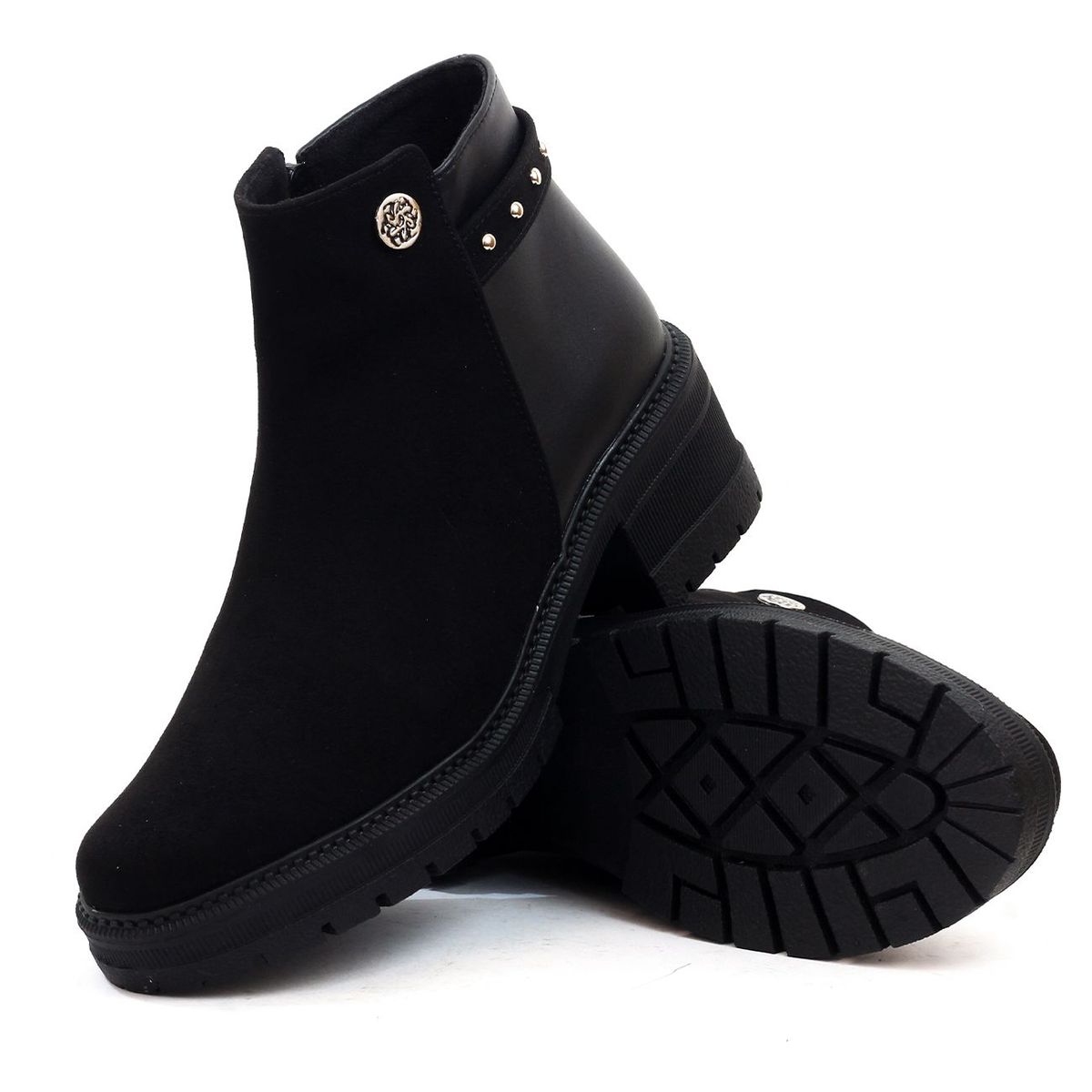 VILLABONR - Botin Mujer VillabonR VRB-3033 Negro