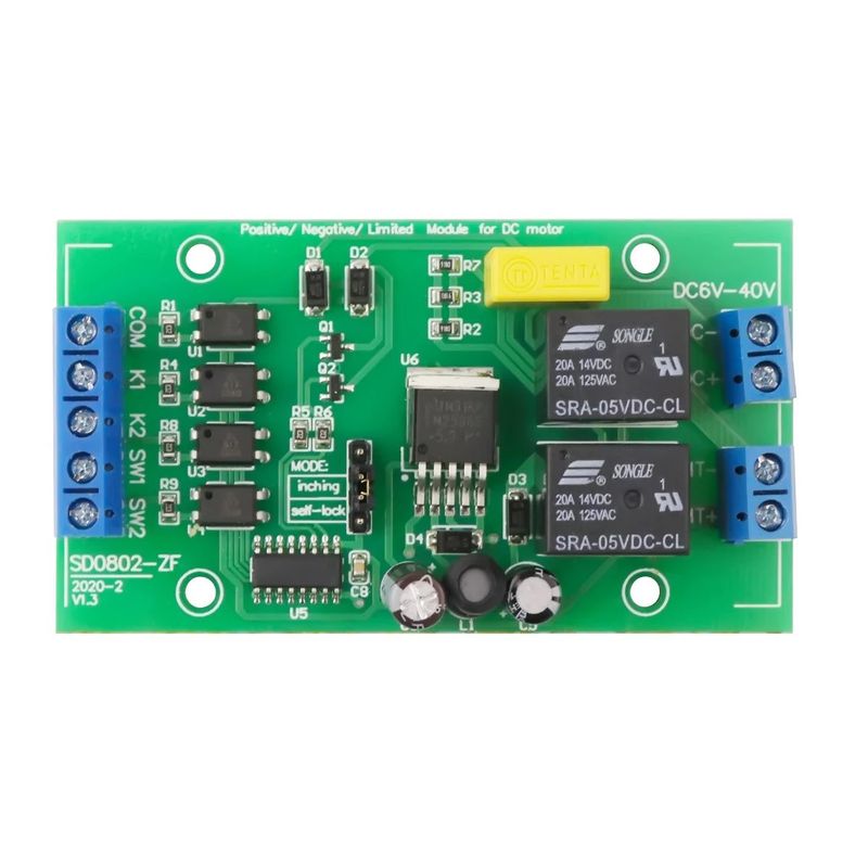 GENERICO - Driver Controlador Motor DC Puente H TKS-M8 4-40V 20A