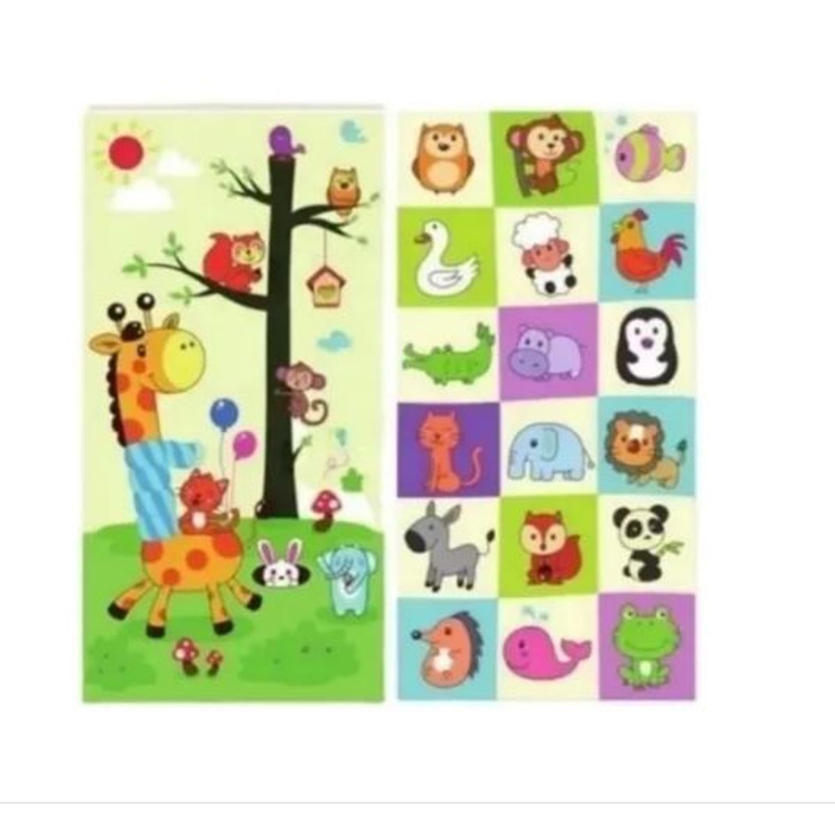 AMERICO SHOP - Tapete Para Bebe Plegable Extra Grande 200x180 Cm Doble Faz