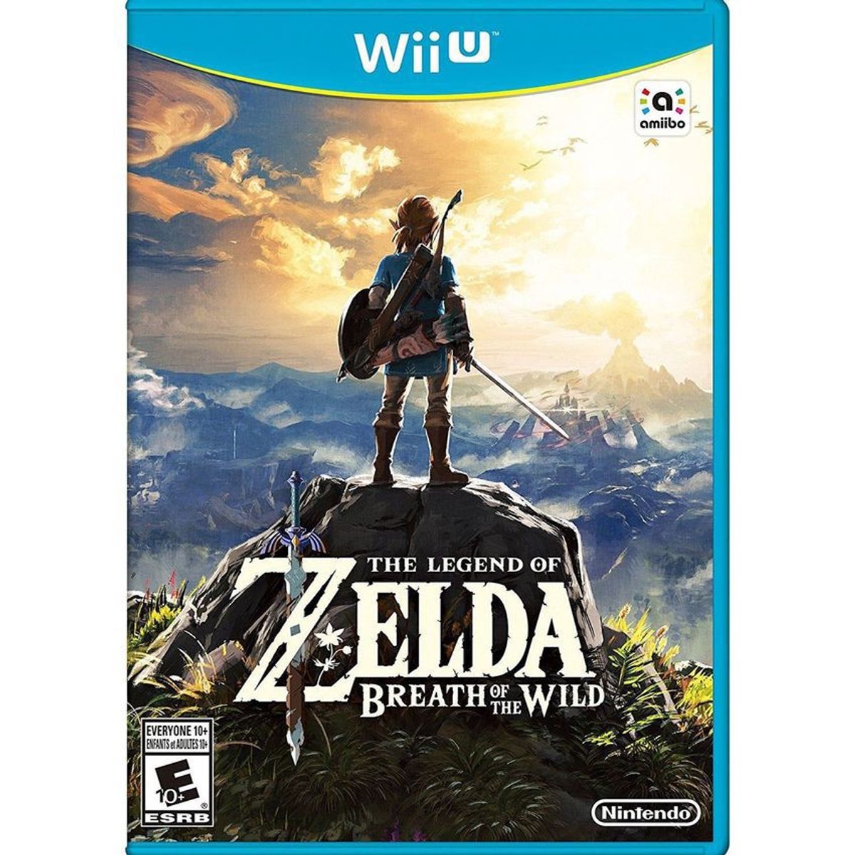 NINTENDO - The legend of zelda breath of the wild - wii u