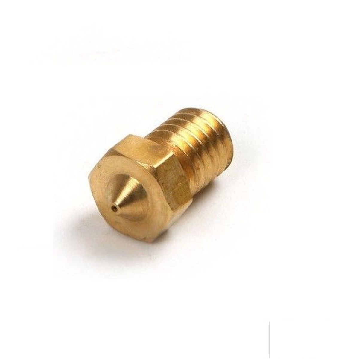 GENERICO - Boquilla Nozzle Hotend 0.4mm 1.75mm Bronce E3D V6