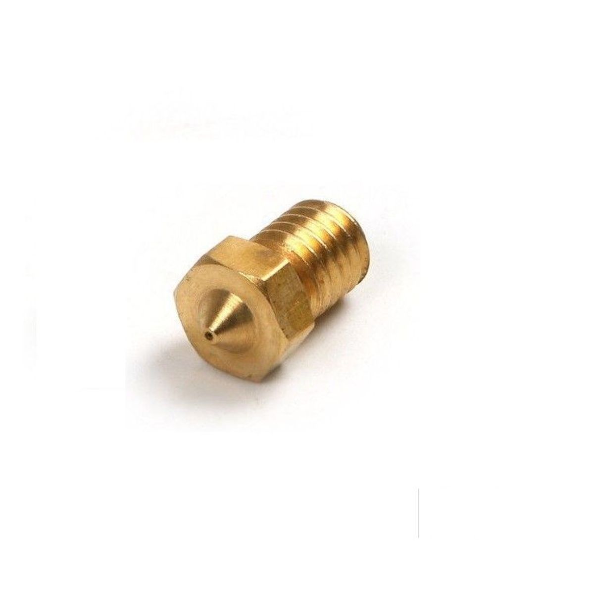 GENERICO - Boquilla Nozzle Hotend 0.4mm 1.75mm Bronce E3D V6
