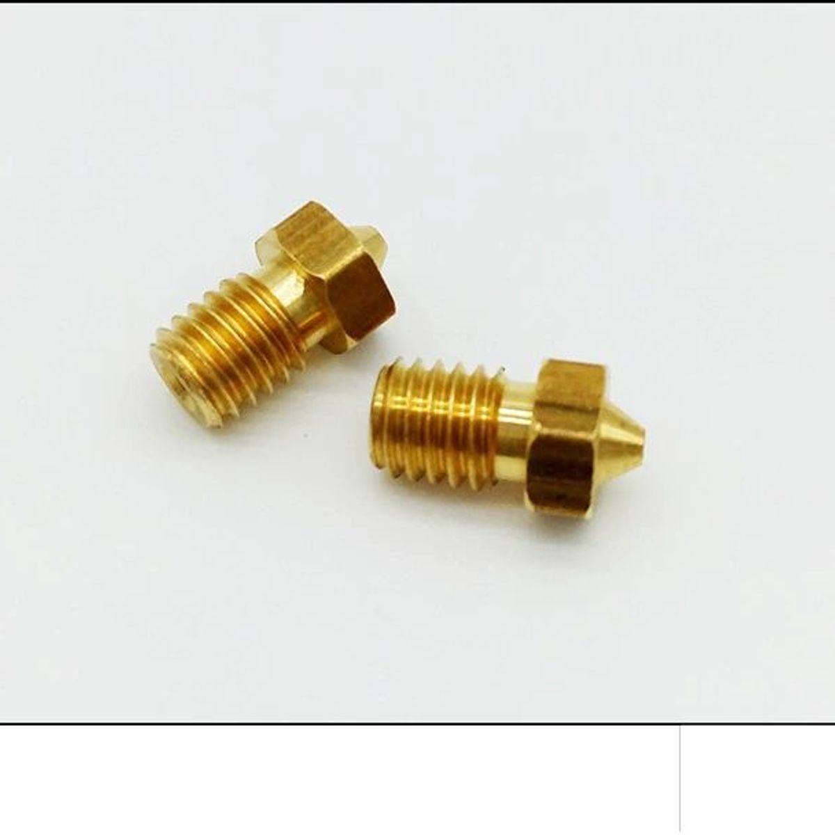GENERICO - Boquilla Nozzle Hotend 0.4mm 1.75mm Bronce E3D V6