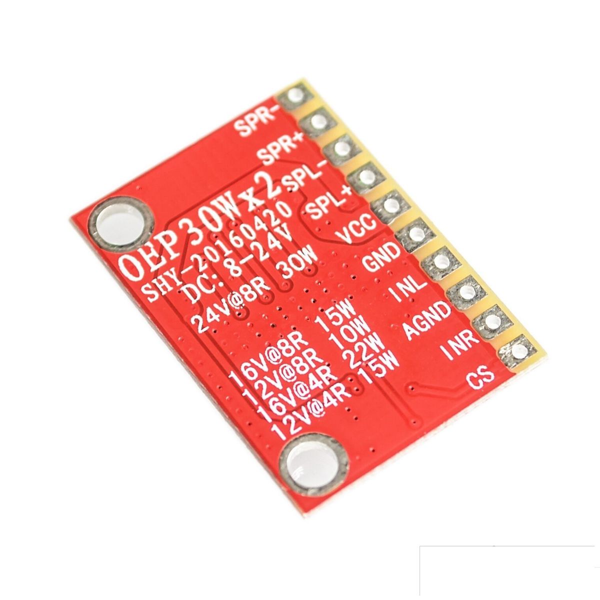 GENERICO - Amplificador Audio Estereo Mini Oep30w 2x30W Tda7498 Clase D