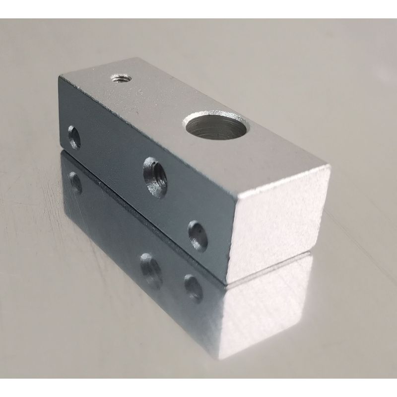 GENERICO - Bloque Sujecion Disipacion Hotend MK10 40x15x13mm Ultimaker