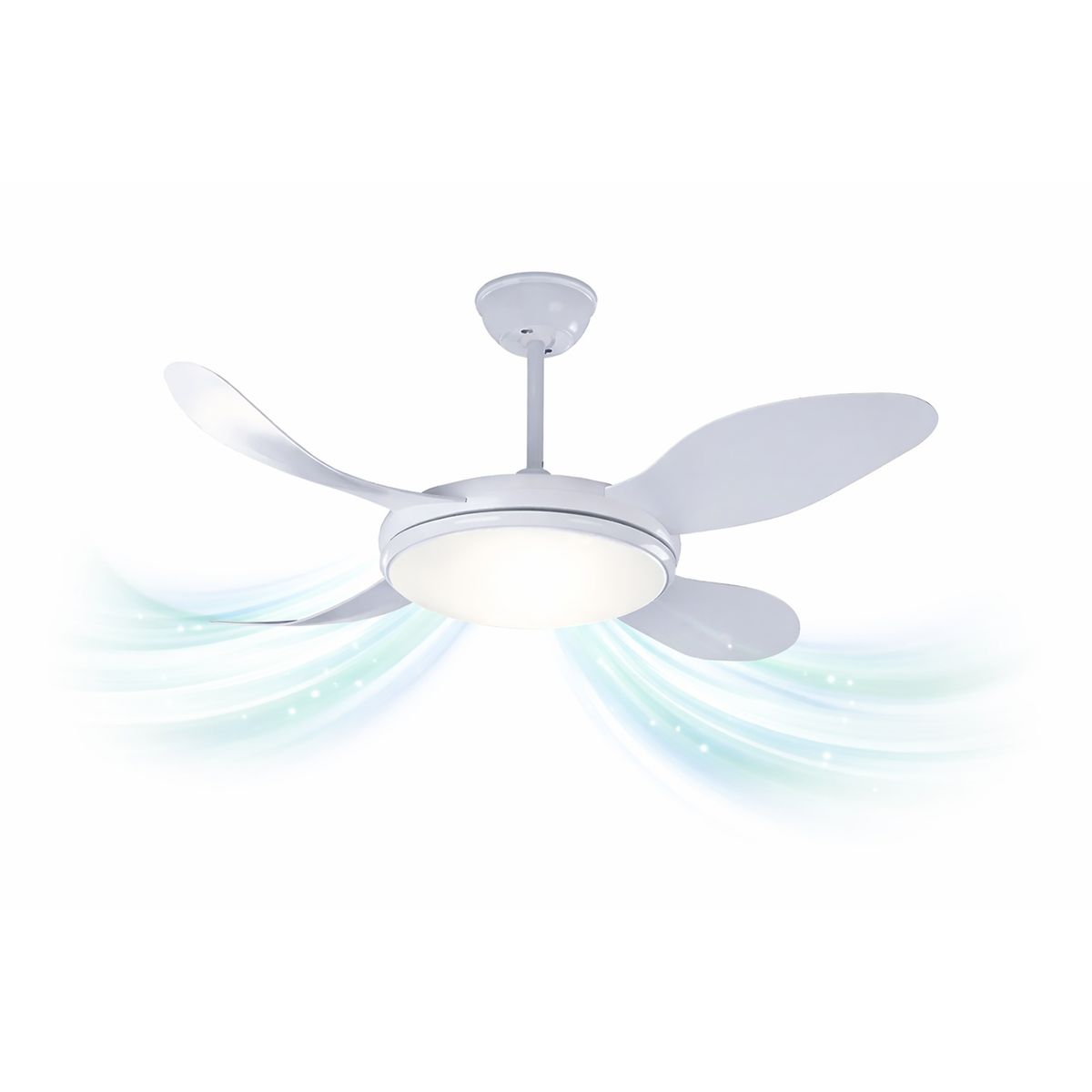 SANKEY - Ventilador de Techo de Lujo Ahorrador Sankey con Luz y Control 42 Pulg