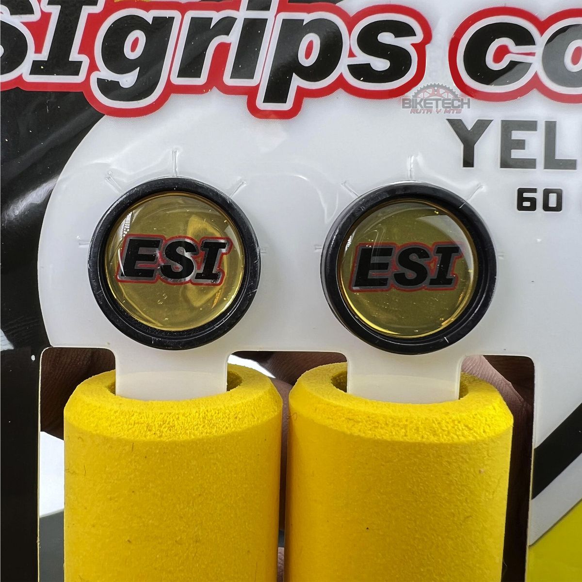 CHUNKY - Mango De Bicicleta Esi Grips Chunky Amarillo Originales Mtb