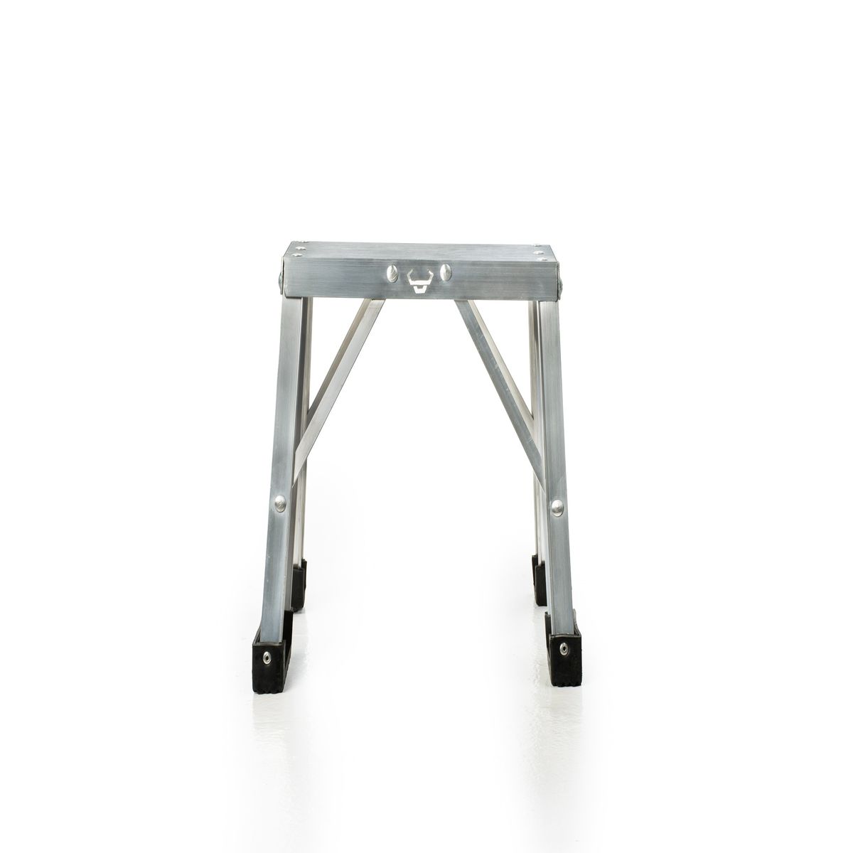 BULLDOG - Escalera 1 Peldaño Escalerita Banco Miniescalera Aluminio.
