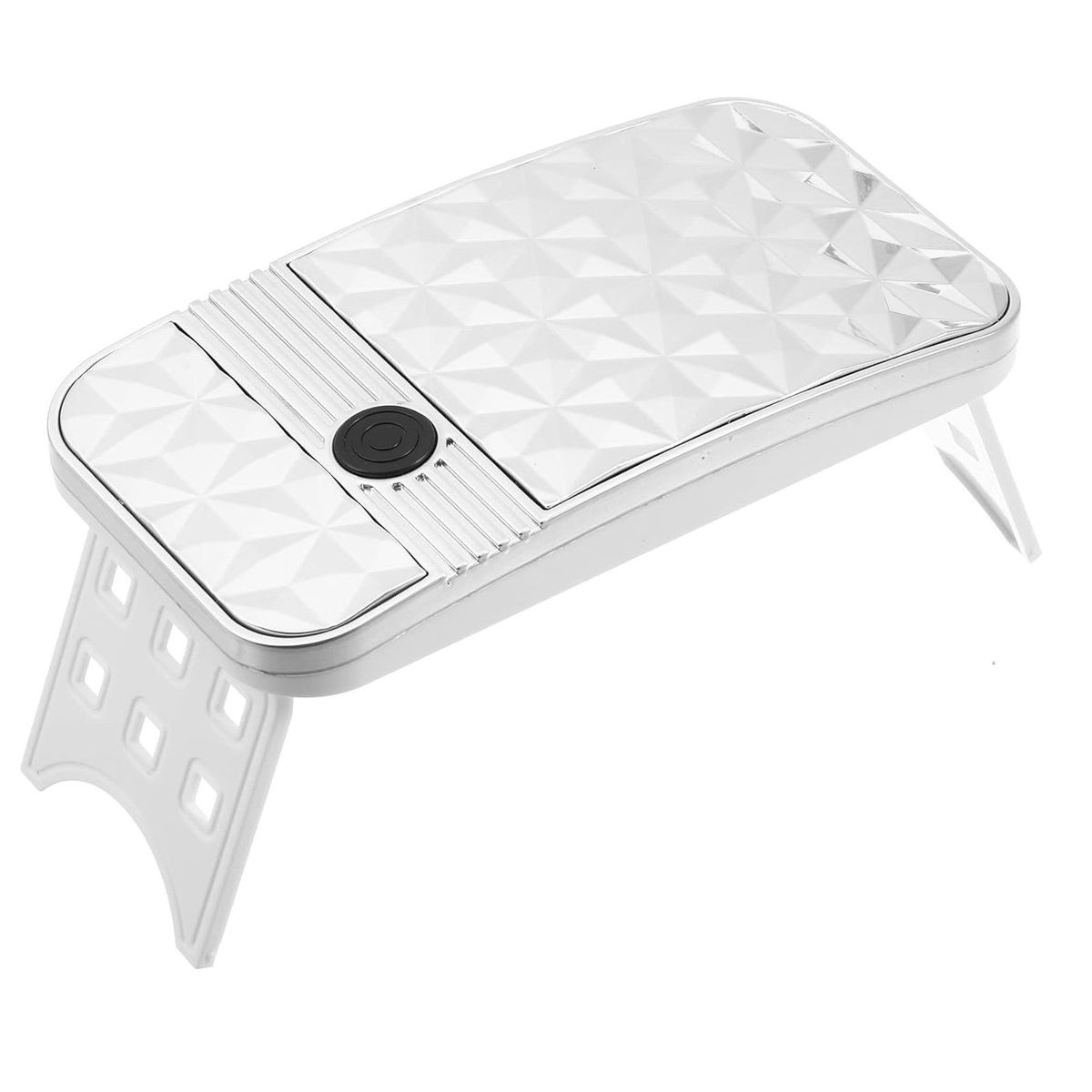 GENERICO - Lampara DeUñas Uv LED Diamond Mini2 54W Plegable LuzPlateado.