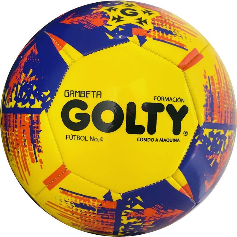 GOLTY - Balón Fútbol Golty Formación Gambeta III Cos A Maq 4 Ama