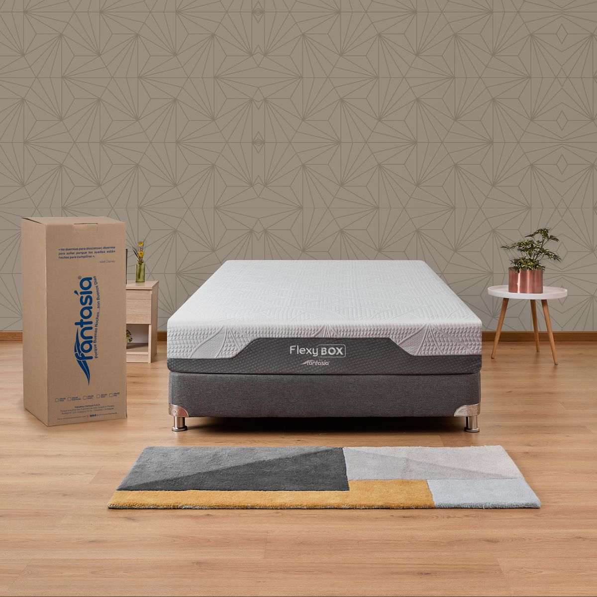 COLCHONES FANTASIA - Colchón Flexy  Box 140x190.