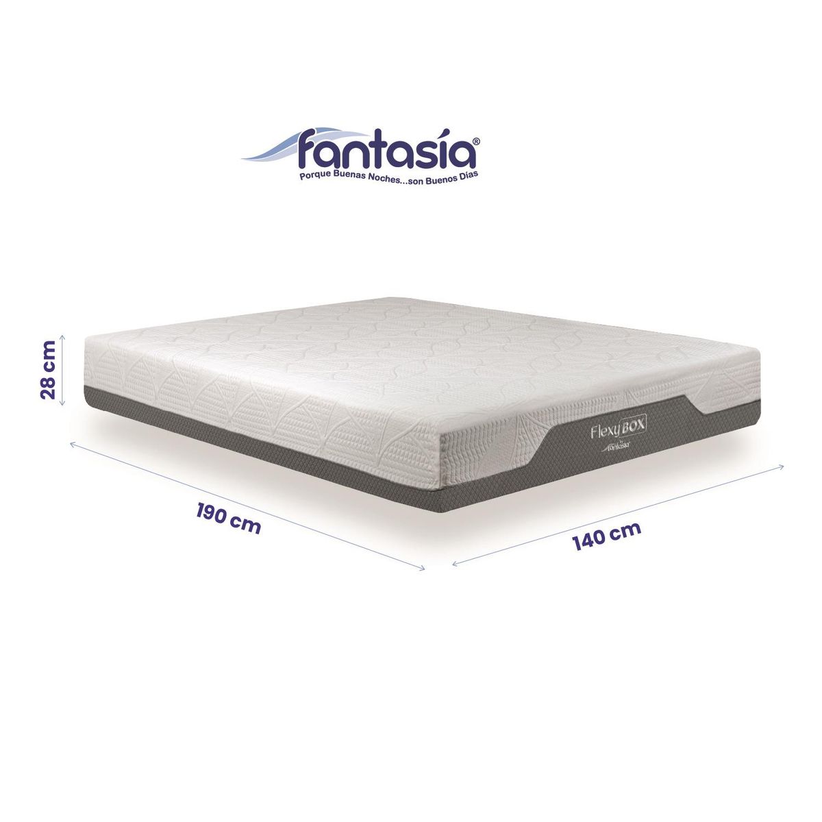 COLCHONES FANTASIA - Colchón Flexy  Box 140x190.