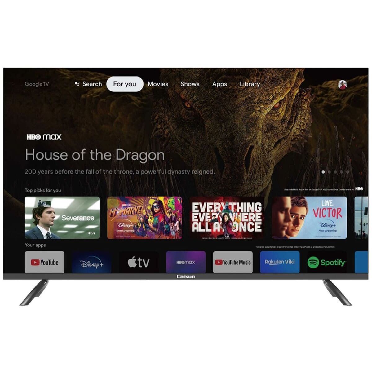 CAIXUN - Televisor Caixun 43 Fhd Smart Dled Google Tv  C43VAFG