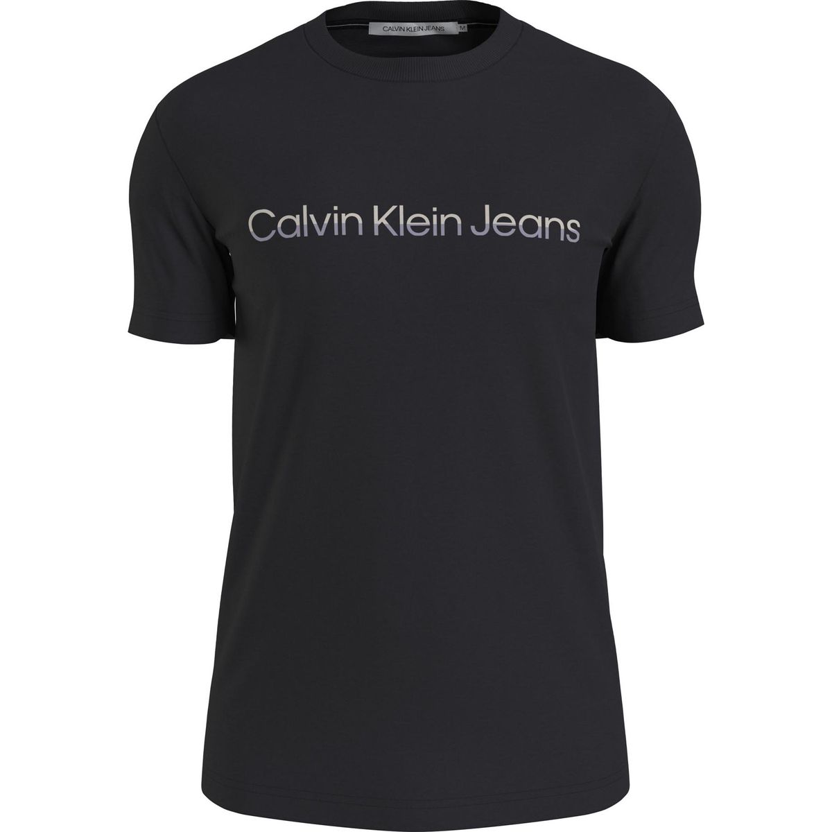 CALVIN KLEIN - Camiseta Slim Con Logo Hombre Negro Calvin Klein