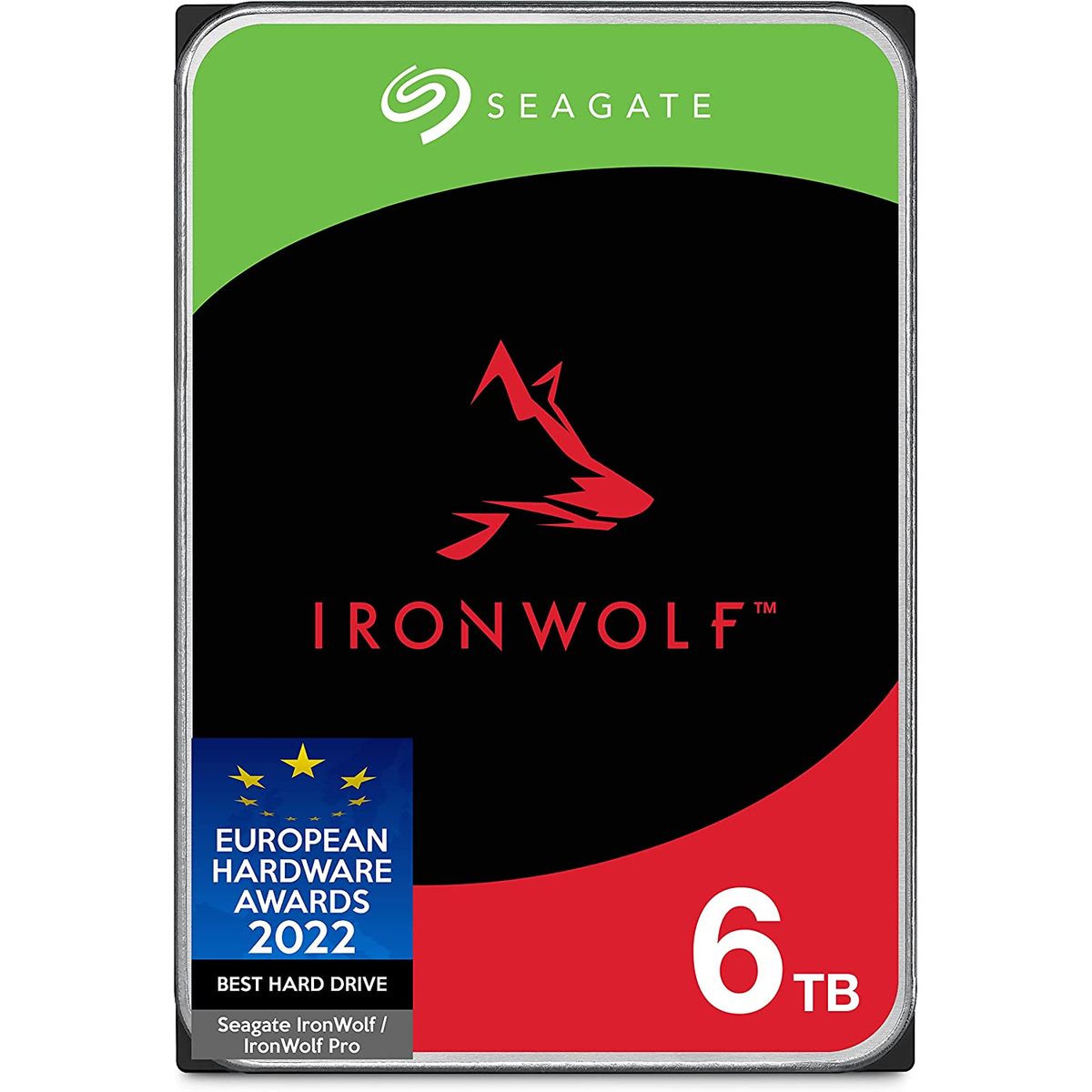 SEAGATE - Disco interno seagate ironwolf nas 6tb