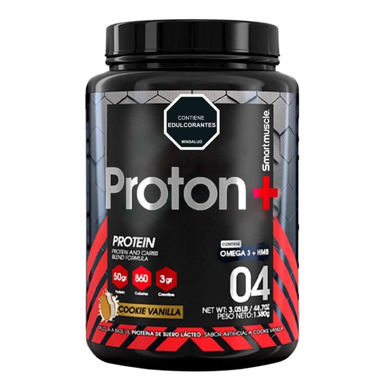 SMARTMUSCLE - Proton + 3 Libras Cookie Vanilla