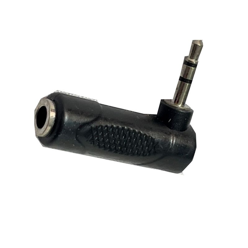GENERICO - Adaptador De Audio Plug Stereo De 25 A Jack 35 Mm Stereo