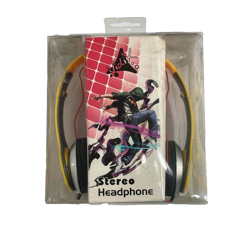 GENERICO - Audifonos Stereo Amarillos Con Cable