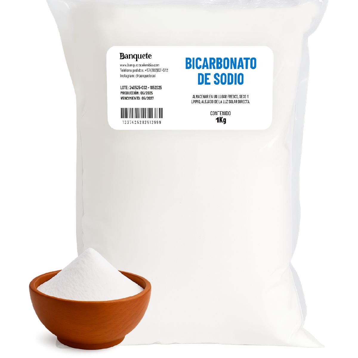 GENERICO - Bicarbonato de Sodio 1Kg
