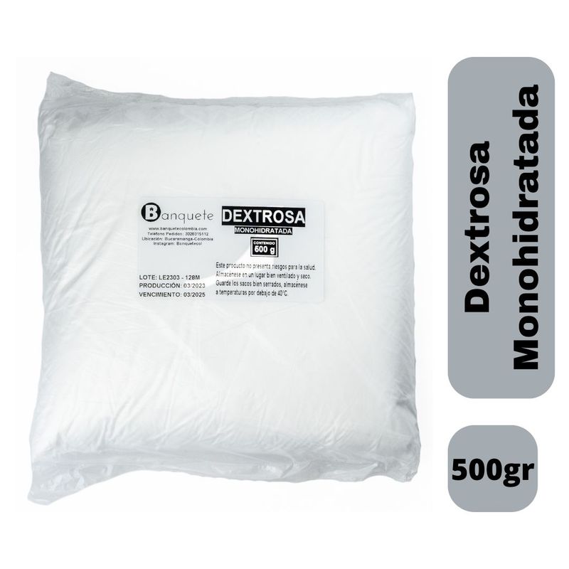 GENERICO - Dextrosa Monohidratada 500gr