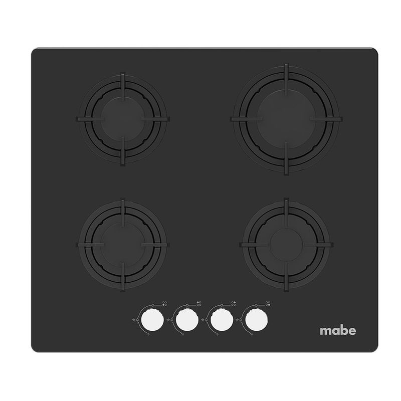 MABE - Cubierta de empotrar 60cm vidrio templado Negra Mabe PM6042GV0