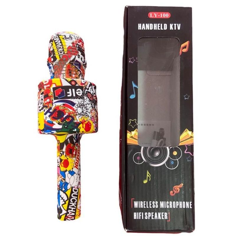 GENERICO - Microfono Parlante Karaoke Para Niños Bluetooth Infantil