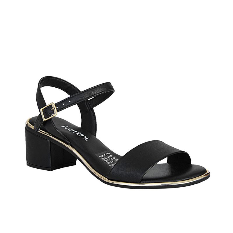 FRATTINI - Sandalia tacon de Mujer marca FRATTINI en Color NEGRO  / SAND.8379203