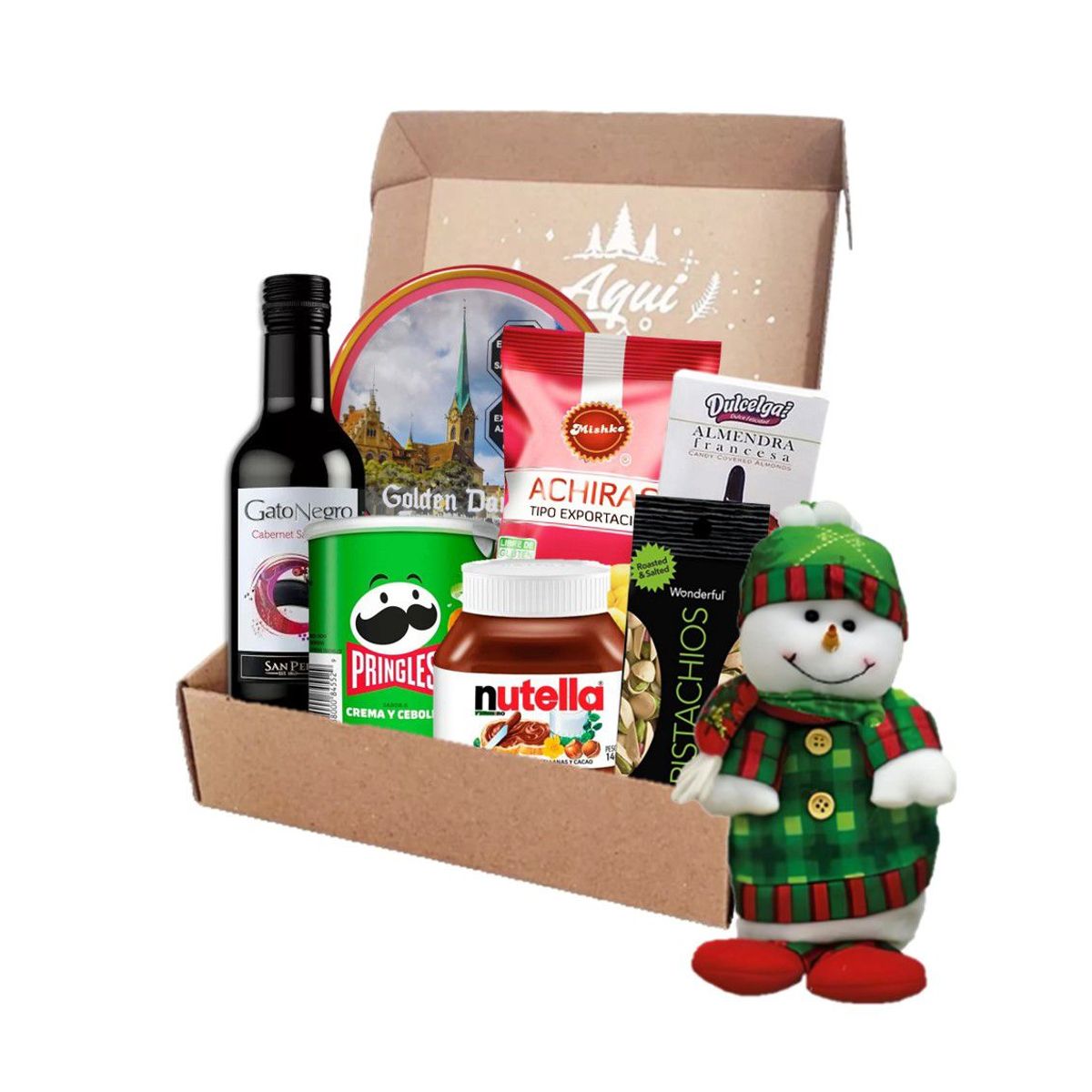 GENERICO - Combo Regalo Ancheta Feliz Navidad