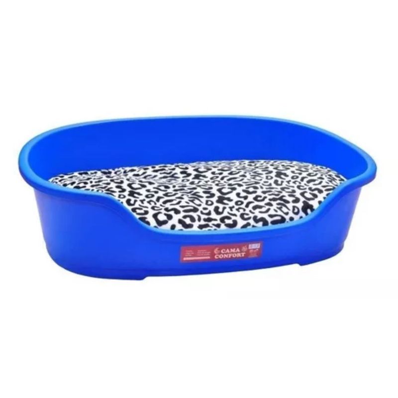 AFM - Cama plástica con colchón removible para mascotas Obsequio