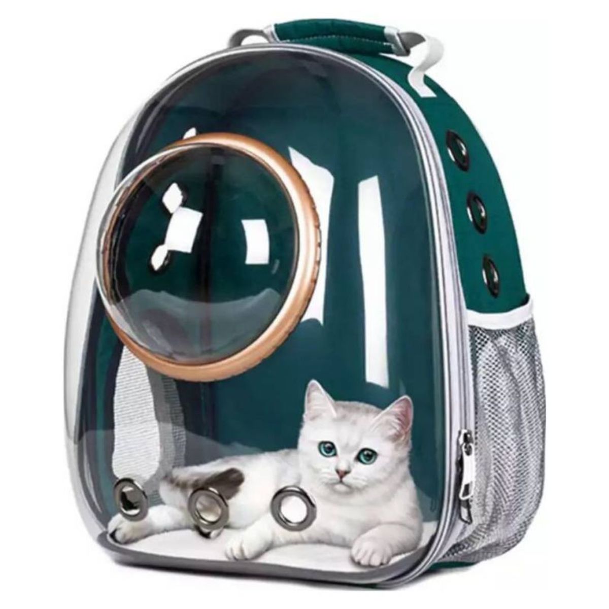 AFM - Morral Transparente capsula Para Mascotas