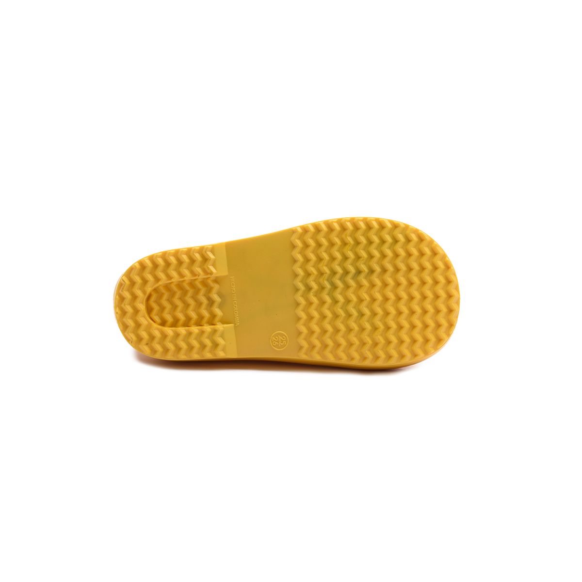 IDECAL - Bota de Lluvia Impermeable Kids Piesh Amarillo.