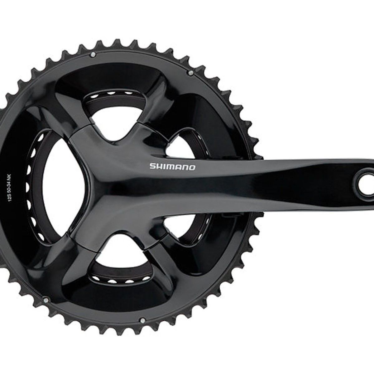 SHIMANO - Plato Biela Shimano 105 Rs520 12 Velocidades Biplato 50/34